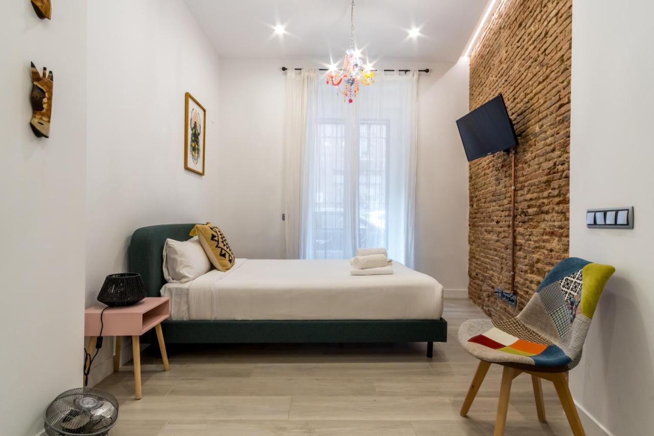 2 Habitaciones 2 Banos- Moderno Y Acogedor - Imperial Madrid Eksteriør billede
