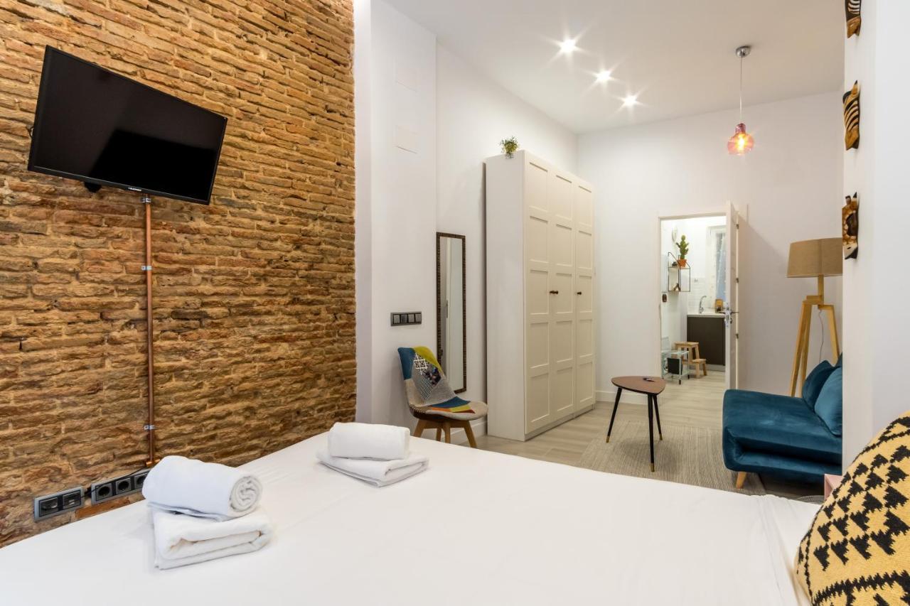 2 Habitaciones 2 Banos- Moderno Y Acogedor - Imperial Madrid Eksteriør billede